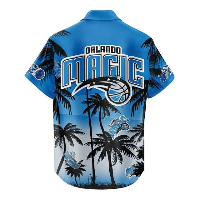 [HOT DEAL] NEW CUSTOMIZED NBA15 OMA ORLANDO MAGIC UNISEX HAWAIIAN SHIRT & SHORTS SET