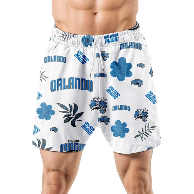 [HOT DEAL] NEW CUSTOMIZED NBA15 OMA ORLANDO MAGIC UNISEX HAWAIIAN SHIRT & SHORTS SET