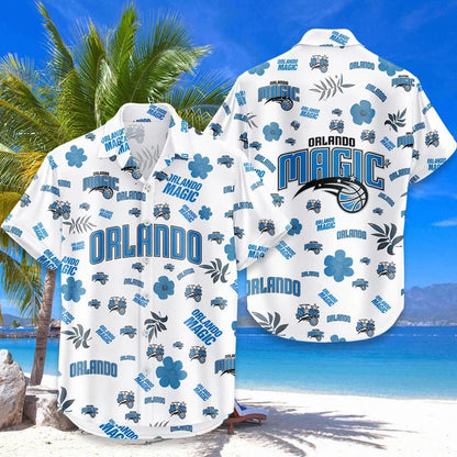 [HOT DEAL] NEW CUSTOMIZED NBA15 OMA ORLANDO MAGIC UNISEX HAWAIIAN SHIRT & SHORTS SET