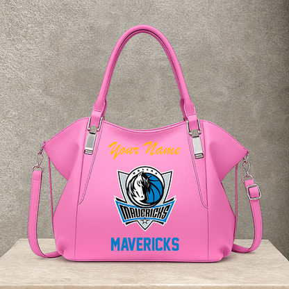 [HOT DEAL] NEW CUSTOMIZED NBA18 DMA DALLAS MAVERICKS SHOULDER HANDBAG