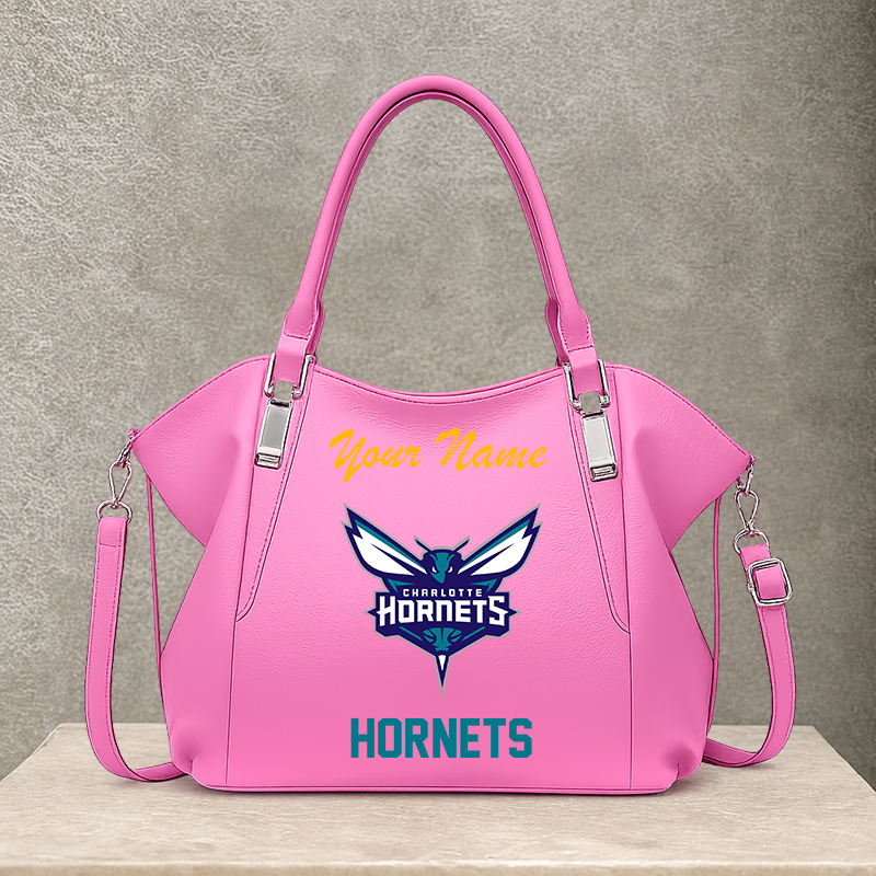 [HOT DEAL] NEW CUSTOMIZED NBA27 CHO CHARLOTTE HORNETS SHOULDER HANDBAG