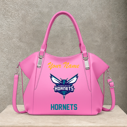 [HOT DEAL] NEW CUSTOMIZED NBA27 CHO CHARLOTTE HORNETS SHOULDER HANDBAG