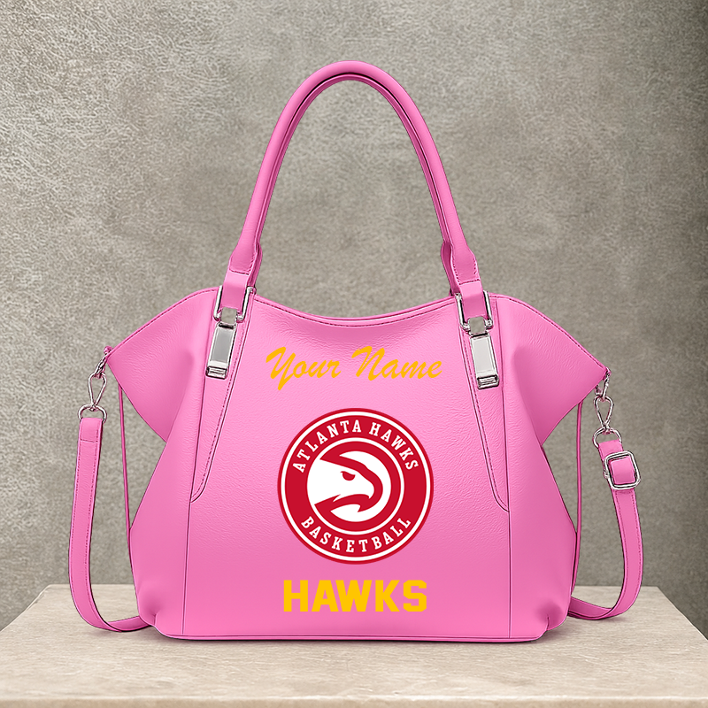 [HOT DEAL] NEW CUSTOMIZED NBA17 AHA ATLANTA HAWKS SHOULDER HANDBAG