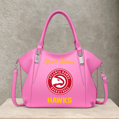 [HOT DEAL] NEW CUSTOMIZED NBA17 AHA ATLANTA HAWKS SHOULDER HANDBAG
