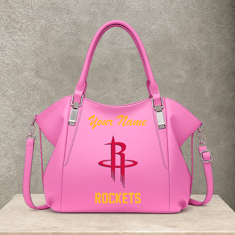 [HOT DEAL] NEW CUSTOMIZED NBA07 HRO HOUSTON ROCKETS SHOULDER HANDBAG