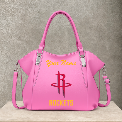 [HOT DEAL] NEW CUSTOMIZED NBA07 HRO HOUSTON ROCKETS SHOULDER HANDBAG