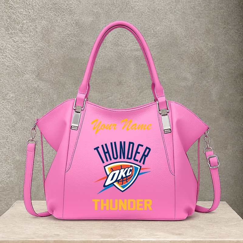 [HOT DEAL] NEW CUSTOMIZED NBA01 OCT OKLAHOMA CITY THUNDER SHOULDER HANDBAG
