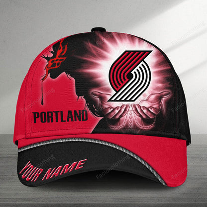 [HOT DEAL] NEW CUSTOMIZED NBA22 PTB PORTLAND TRAIL BLAZERS CLASSIC CAP