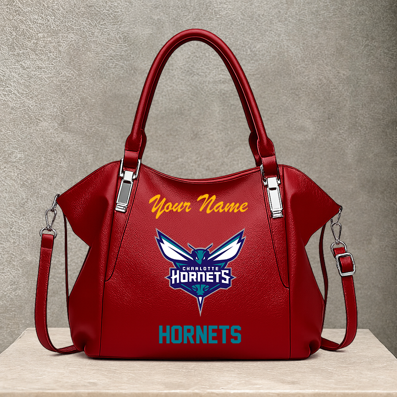 [HOT DEAL] NEW CUSTOMIZED NBA27 CHO CHARLOTTE HORNETS SHOULDER HANDBAG