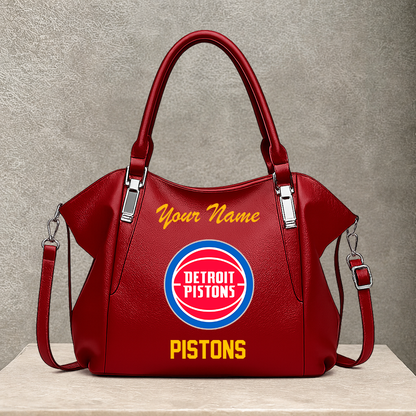 [HOT DEAL] NEW CUSTOMIZED NBA14 DPI DETROIT PISTONS SHOULDER HANDBAG
