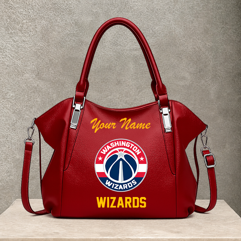 [HOT DEAL] NEW CUSTOMIZED NBA28 WWI WASHINGTON WIZARDS SHOULDER HANDBAG