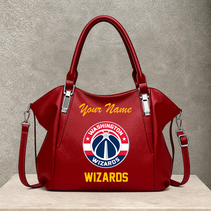 [HOT DEAL] NEW CUSTOMIZED NBA28 WWI WASHINGTON WIZARDS SHOULDER HANDBAG
