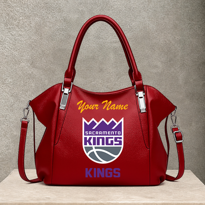 [HOT DEAL] NEW CUSTOMIZED NBA16 SKI SACRAMENTO KINGS SHOULDER HANDBAG