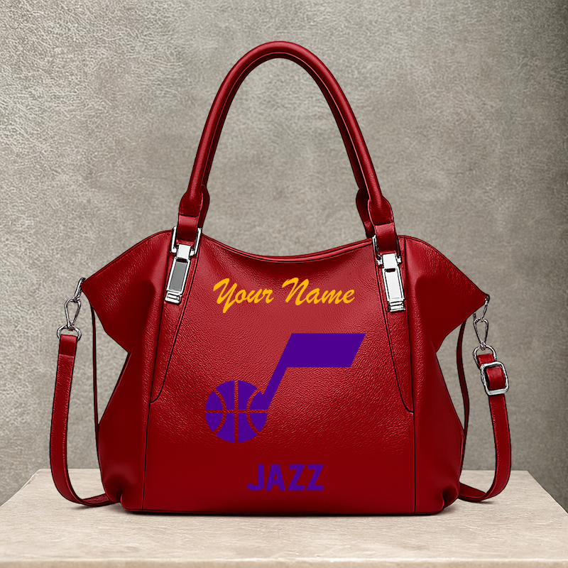 [HOT DEAL] NEW CUSTOMIZED NBA29 UJZ UTAH JAZZ SHOULDER HANDBAG