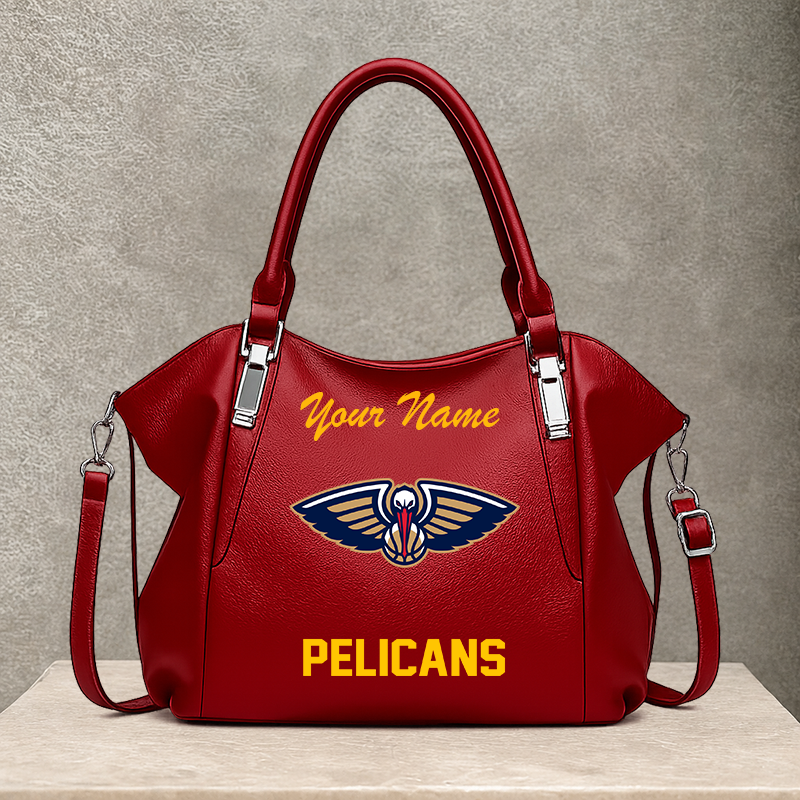 [HOT DEAL] NEW CUSTOMIZED NBA30 NOP NEW ORLEANS PELICANS SHOULDER HANDBAG