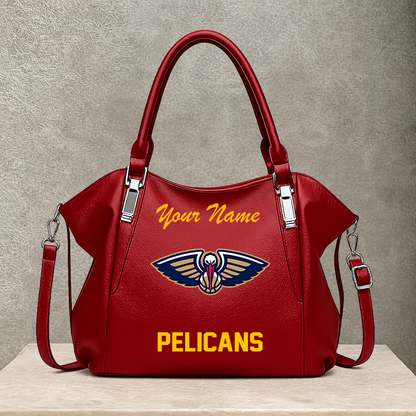 [HOT DEAL] NEW CUSTOMIZED NBA30 NOP NEW ORLEANS PELICANS SHOULDER HANDBAG