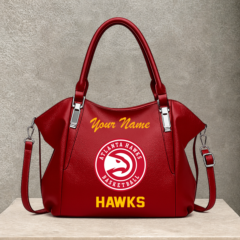 [HOT DEAL] NEW CUSTOMIZED NBA17 AHA ATLANTA HAWKS SHOULDER HANDBAG