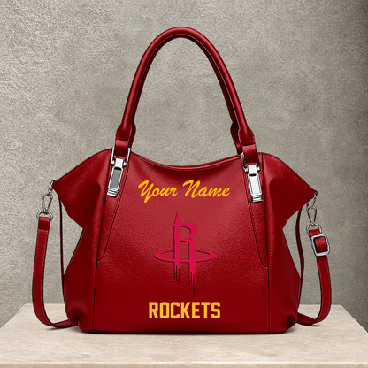 [HOT DEAL] NEW CUSTOMIZED NBA07 HRO HOUSTON ROCKETS SHOULDER HANDBAG
