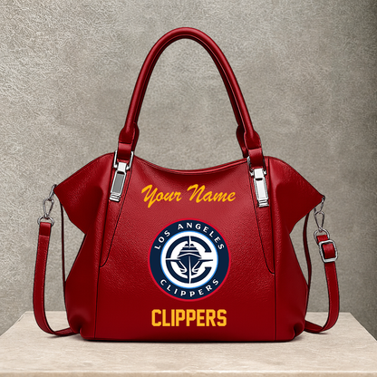 [HOT DEAL] NEW CUSTOMIZED NBA10 LCL LOS ANGELES CLIPPERS SHOULDER HANDBAG