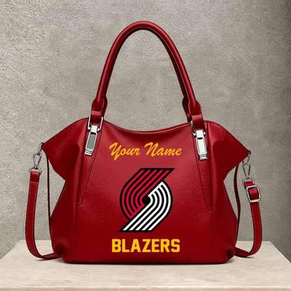 [HOT DEAL] NEW CUSTOMIZED NBA22 PTB PORTLAND TRAIL BLAZERS SHOULDER HANDBAG