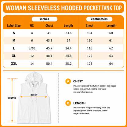 [HOT DEAL] NEW CUSTOMIZED NBA21 PSU PHOENIX SUNS  WOMEN'S SLEEVELESS HOODED POCKET TANK TOP