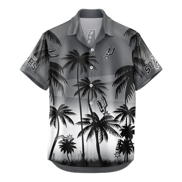 [HOT DEAL] NEW CUSTOMIZED NBA23 SAS SAN ANTONIO SPURS UNISEX HAWAIIAN SHIRT & SHORTS SET