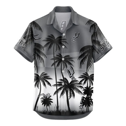 [HOT DEAL] NEW CUSTOMIZED NBA23 SAS SAN ANTONIO SPURS UNISEX HAWAIIAN SHIRT & SHORTS SET