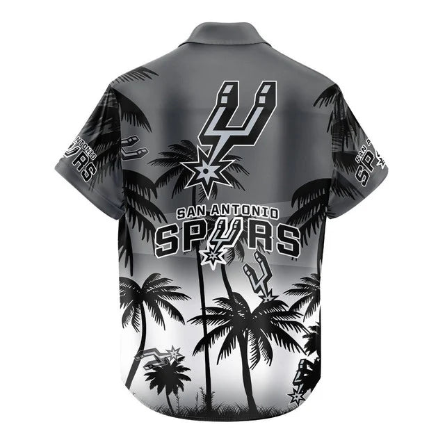 [HOT DEAL] NEW CUSTOMIZED NBA23 SAS SAN ANTONIO SPURS UNISEX HAWAIIAN SHIRT & SHORTS SET