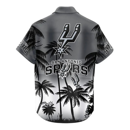 [HOT DEAL] NEW CUSTOMIZED NBA23 SAS SAN ANTONIO SPURS UNISEX HAWAIIAN SHIRT & SHORTS SET