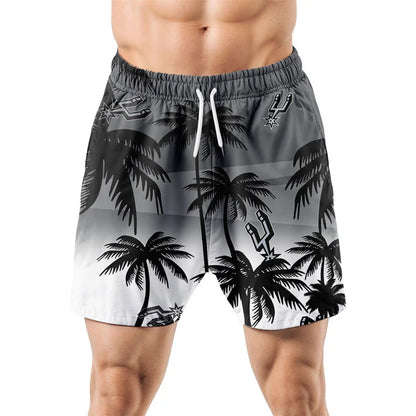 [HOT DEAL] NEW CUSTOMIZED NBA23 SAS SAN ANTONIO SPURS UNISEX HAWAIIAN SHIRT & SHORTS SET