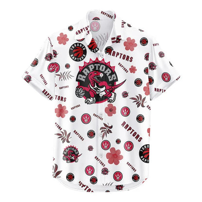 [HOT DEAL] NEW CUSTOMIZED NBA24 TRA TORONTO RAPTORS UNISEX HAWAIIAN SHIRT & SHORTS SET