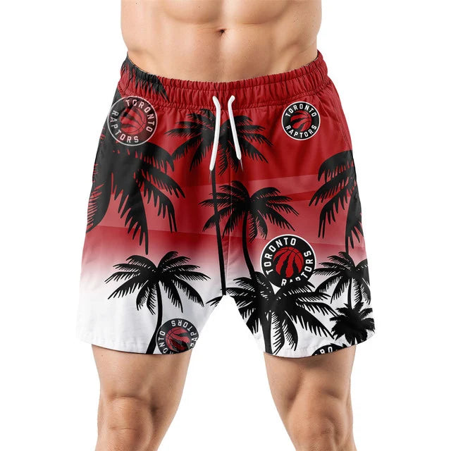 [HOT DEAL] NEW CUSTOMIZED NBA24 TRA TORONTO RAPTORS UNISEX HAWAIIAN SHIRT & SHORTS SET