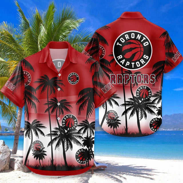 [HOT DEAL] NEW CUSTOMIZED NBA24 TRA TORONTO RAPTORS UNISEX HAWAIIAN SHIRT & SHORTS SET