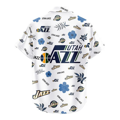 [HOT DEAL] NEW CUSTOMIZED NBA29 UJZ UTAH JAZZ UNISEX HAWAIIAN SHIRT & SHORTS SET
