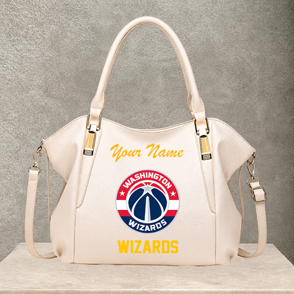 [HOT DEAL] NEW CUSTOMIZED NBA28 WWI WASHINGTON WIZARDS SHOULDER HANDBAG