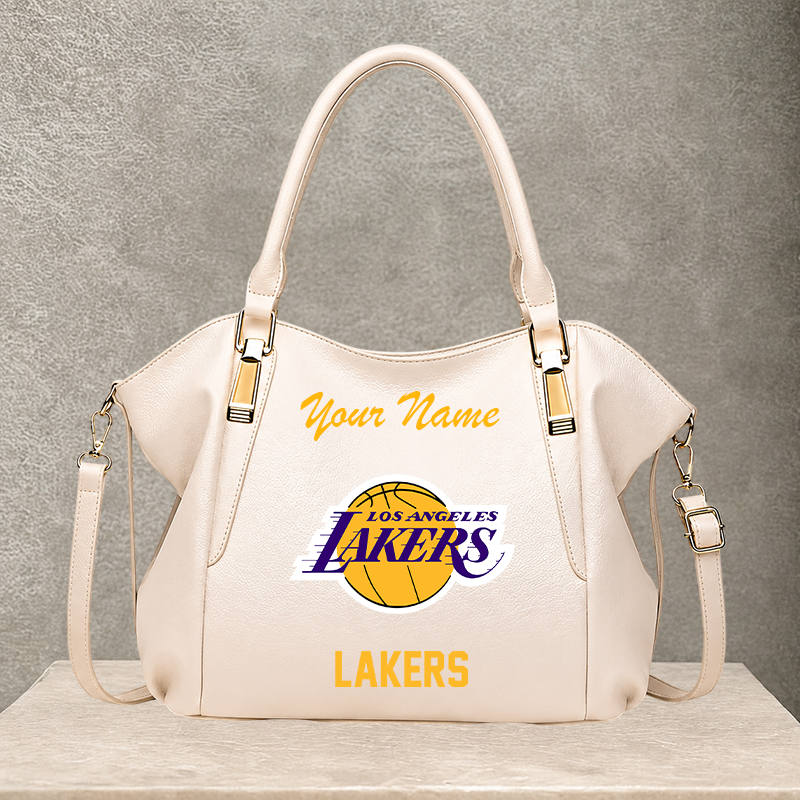 [HOT DEAL] NEW CUSTOMIZED NBA09 LLA LOS ANGELES LAKERS SHOULDER HANDBAG