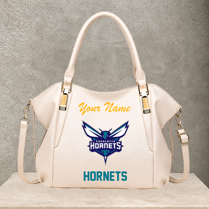 [HOT DEAL] NEW CUSTOMIZED NBA27 CHO CHARLOTTE HORNETS SHOULDER HANDBAG