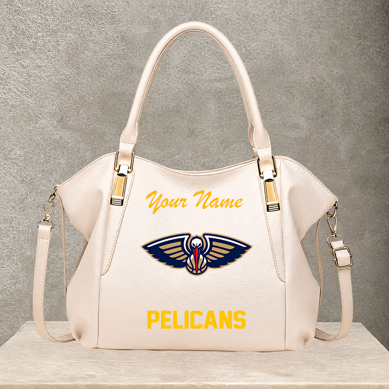 [HOT DEAL] NEW CUSTOMIZED NBA30 NOP NEW ORLEANS PELICANS SHOULDER HANDBAG
