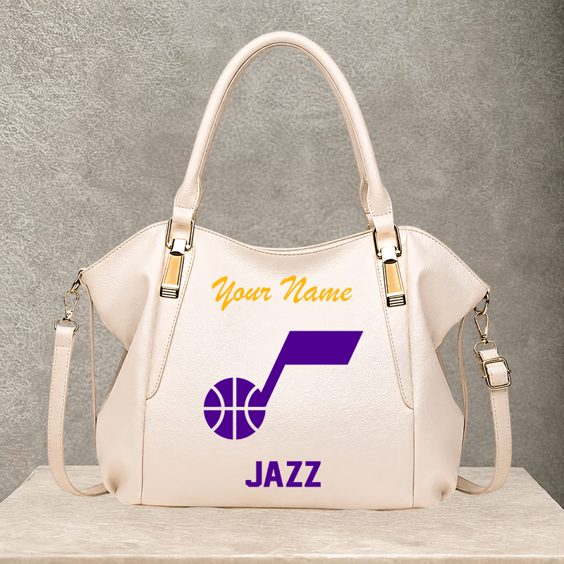 [HOT DEAL] NEW CUSTOMIZED NBA29 UJZ UTAH JAZZ SHOULDER HANDBAG