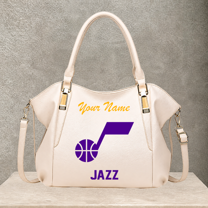[HOT DEAL] NEW CUSTOMIZED NBA29 UJZ UTAH JAZZ SHOULDER HANDBAG