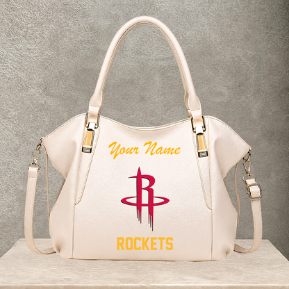 [HOT DEAL] NEW CUSTOMIZED NBA07 HRO HOUSTON ROCKETS SHOULDER HANDBAG