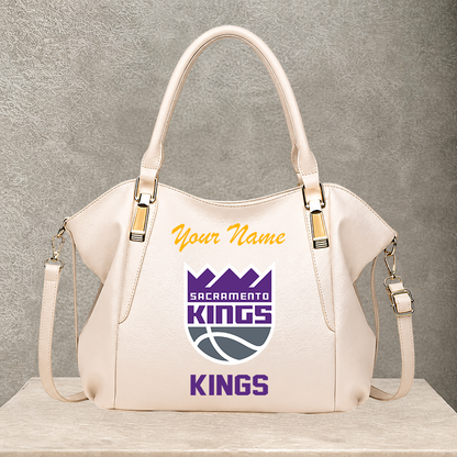 [HOT DEAL] NEW CUSTOMIZED NBA16 SKI SACRAMENTO KINGS SHOULDER HANDBAG