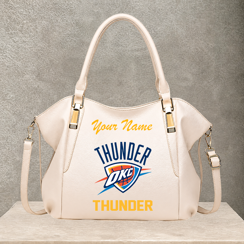 [HOT DEAL] NEW CUSTOMIZED NBA01 OCT OKLAHOMA CITY THUNDER SHOULDER HANDBAG