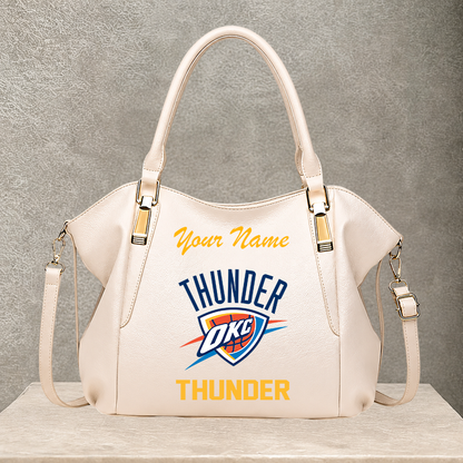 [HOT DEAL] NEW CUSTOMIZED NBA01 OCT OKLAHOMA CITY THUNDER SHOULDER HANDBAG