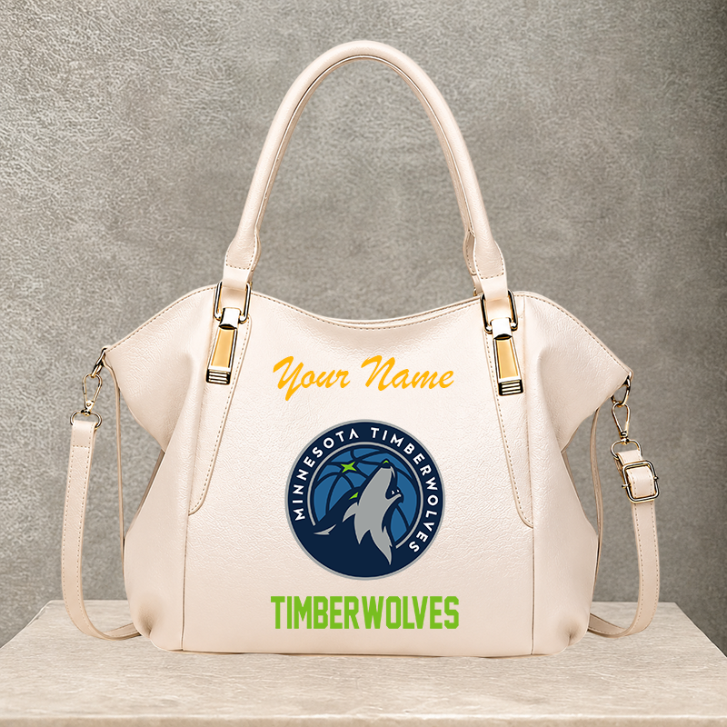 [HOT DEAL] NEW CUSTOMIZED NBA05 MTW MINNESOTA TIMBERWOLVES SHOULDER HANDBAG