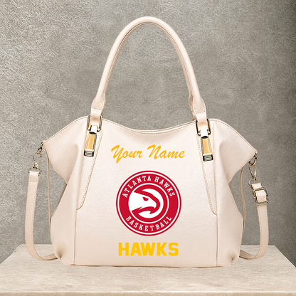 [HOT DEAL] NEW CUSTOMIZED NBA17 AHA ATLANTA HAWKS SHOULDER HANDBAG