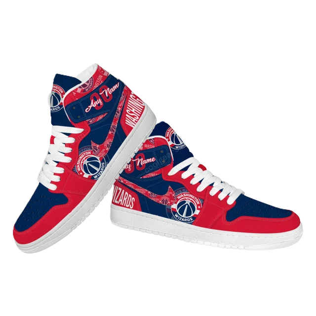 [HOT DEAL] NEW CUSTOMIZED NBA28 WWI WASHINGTON WIZARDS AIR JORDAN SNEAKERS