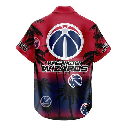 [HOT DEAL] NEW CUSTOMIZED NBA28 WWI WASHINGTON WIZARDS UNISEX HAWAIIAN SHIRT & SHORTS SET